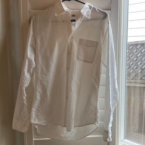 White collared button down - classic!